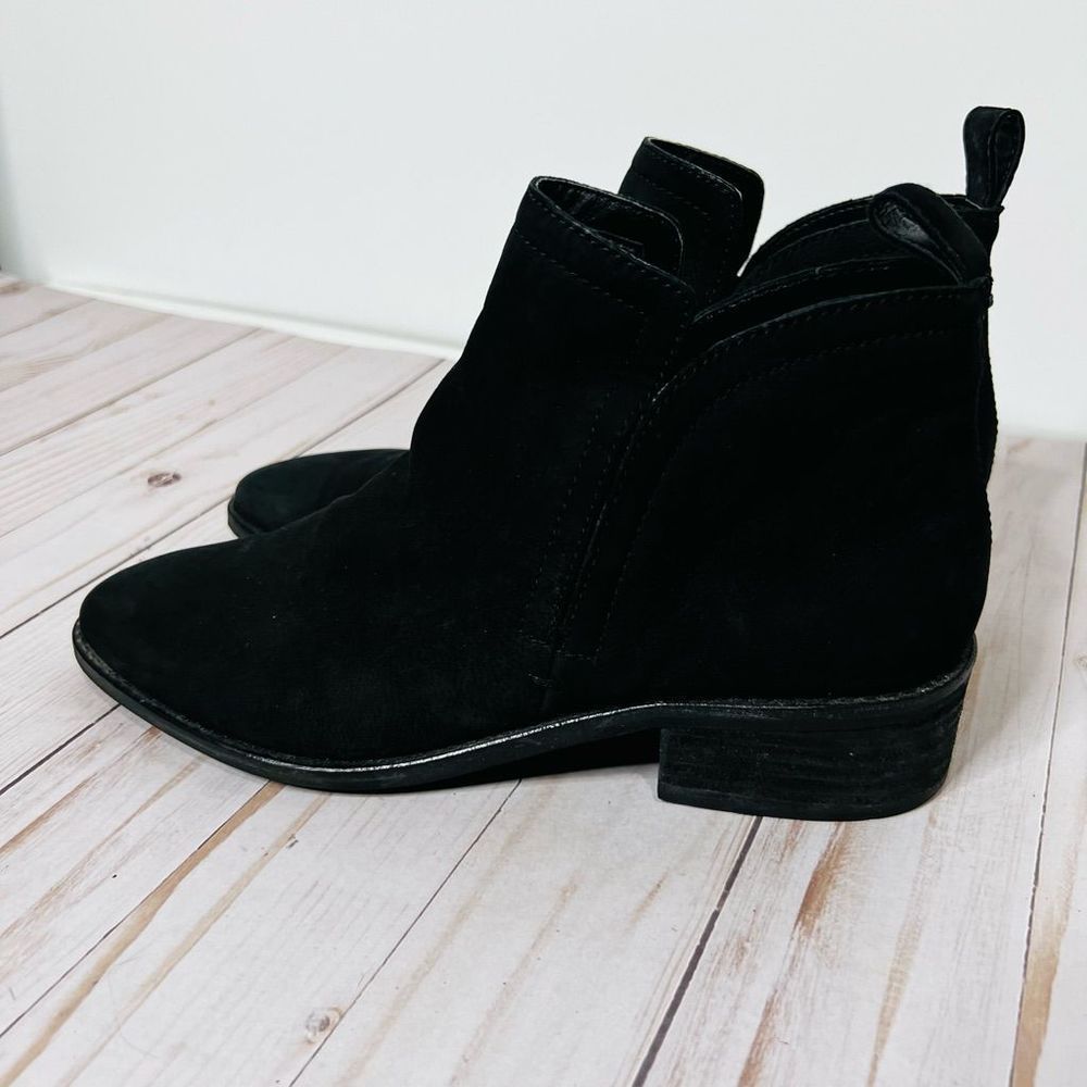 Dolce Vita Black Leather Ankle Boots